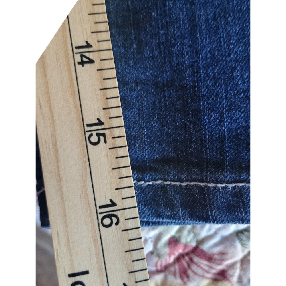 CJ Banks‎ Denim Capri Jeans Womens 18W Blue Moderately Curvy Fit NWT New - Picture 6 of 10